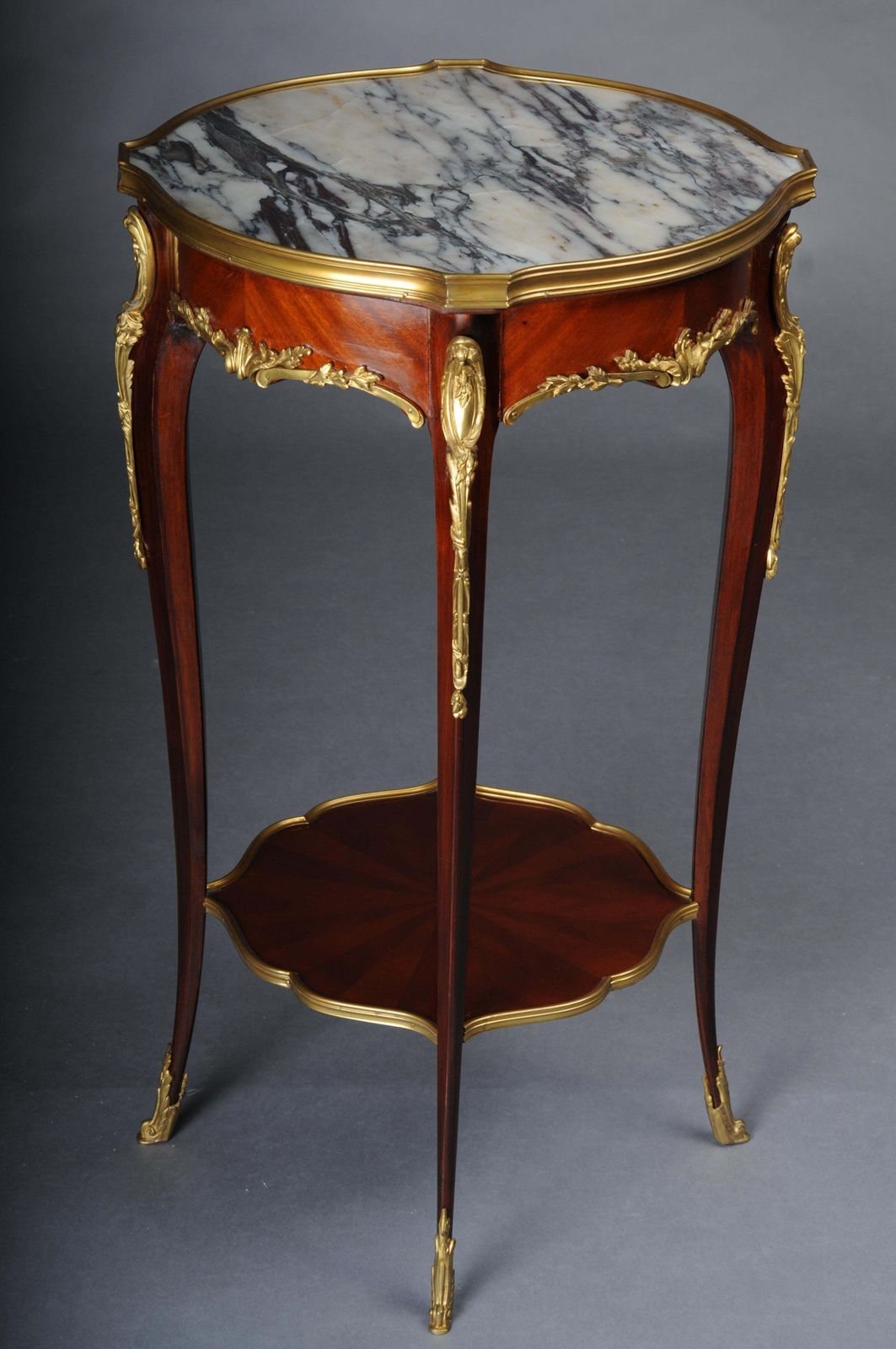 20th Century French Salon Side Table, Louis XV After F. Linke, Beech photo vinterior