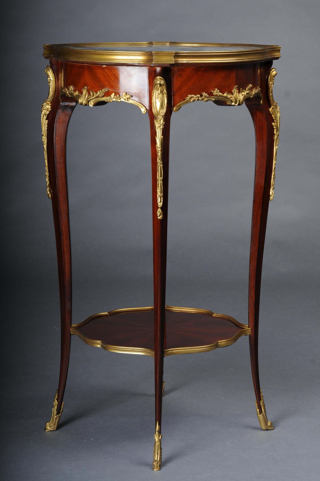20th Century French Salon Side Table, Louis XV After F. Linke, Beech photo buy