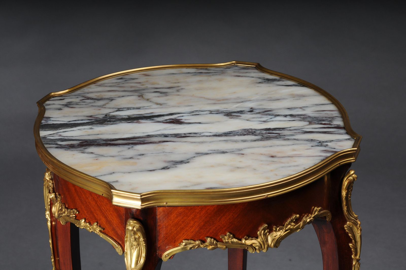 photo buy 20th Century French Salon Side Table, Louis XV After F. Linke, Beech