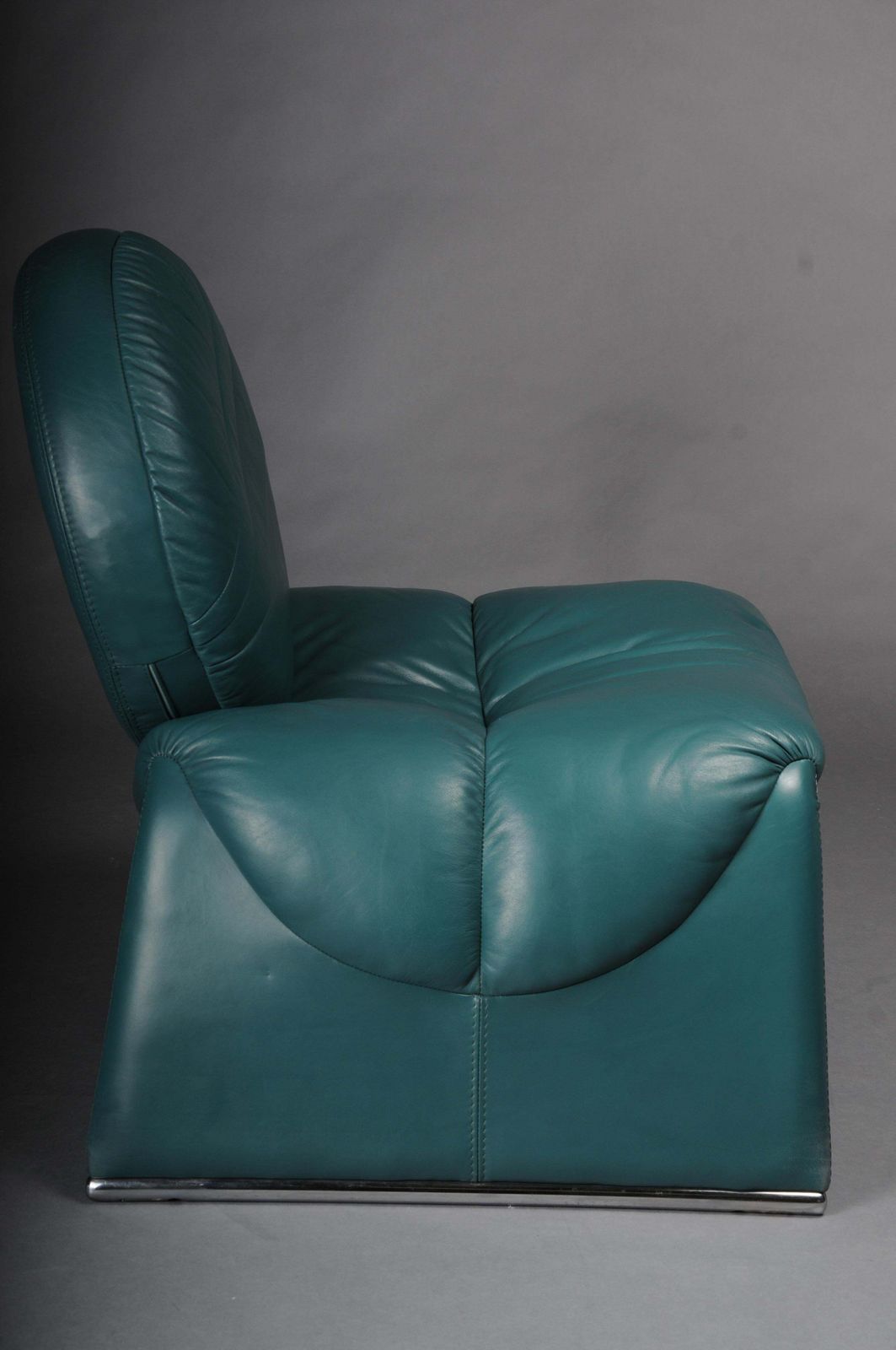 photo for sale Saporiti C35 Calypso Leder Loungesessel Von Vittorio Introini