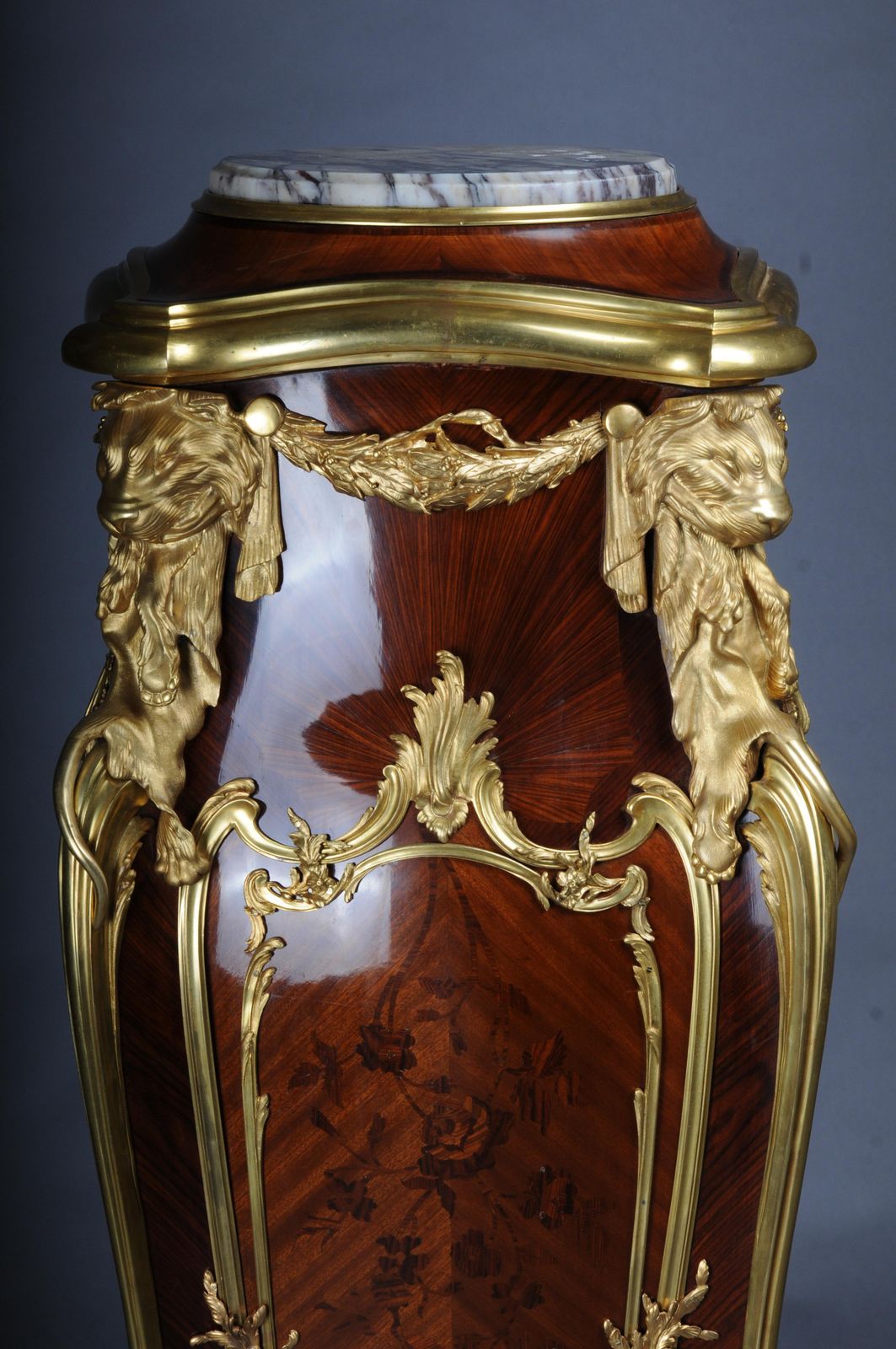 photo for sale 20th Century Pair Of Ormolu Pedestals / Column After Joseph Emmanuel Zwiener