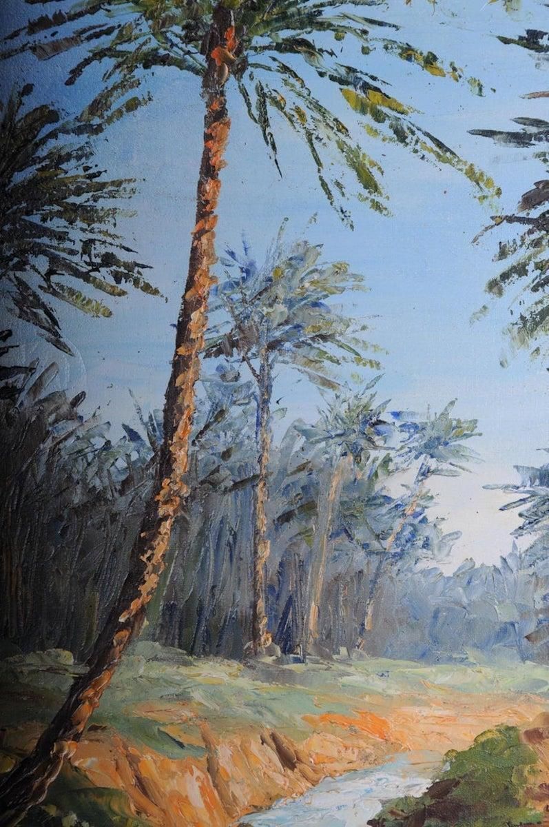 photo for sale Oriental Painter Oil Painting O. Birkholz