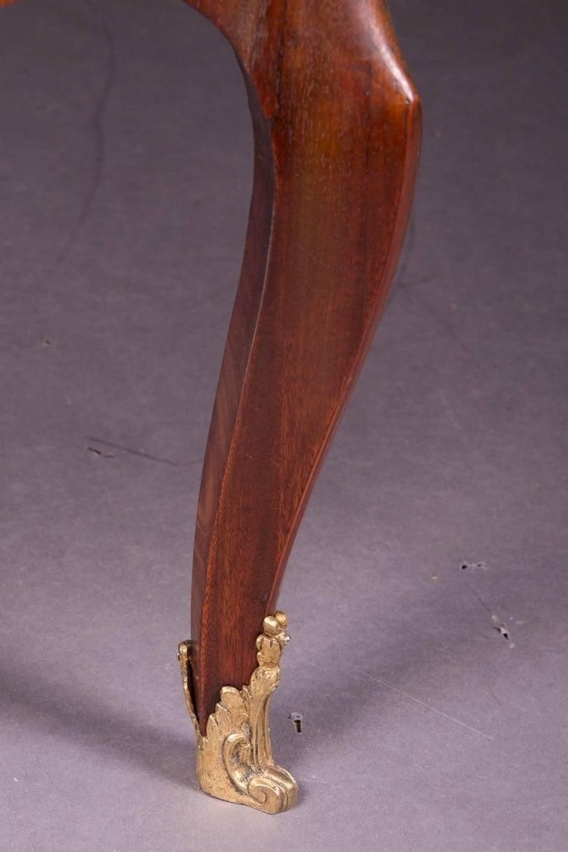 19th Century Napoleon III Rosewood Curved Legs Side Cabinet Commode photo vinterior