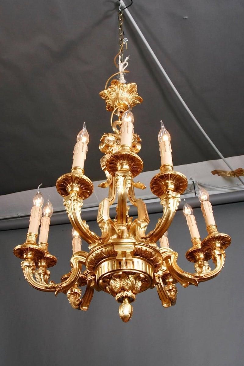 20th Century Louis XIV Style Chandelier photo for sale