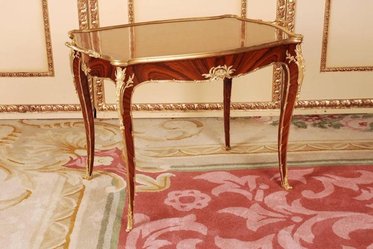 20th Century Louis XV Style Serving Table From A Design By Francois Linke photo furniture