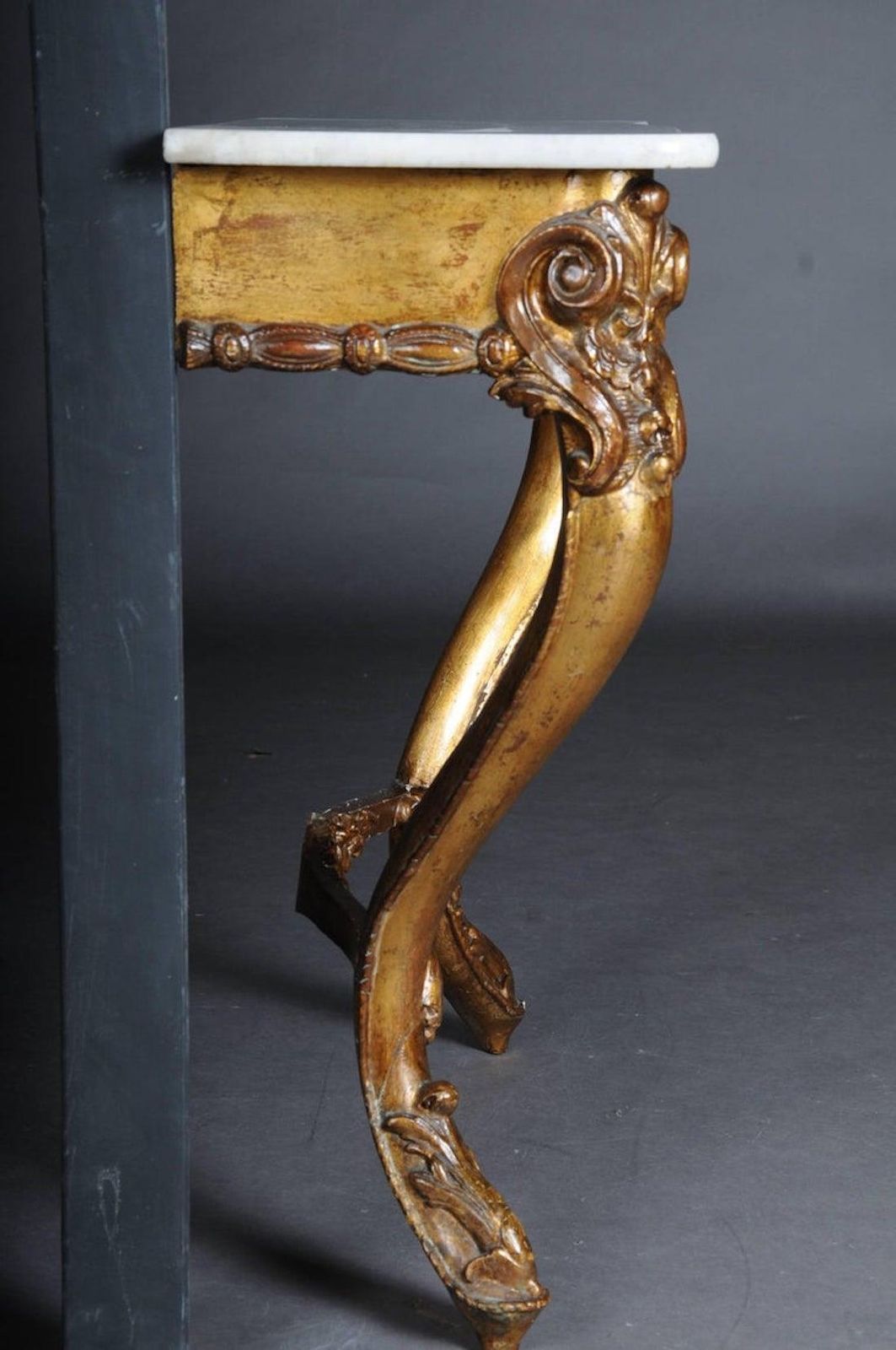 19th Century Magnificent Baroque Console Gilded, Circa 1880 photo furniture