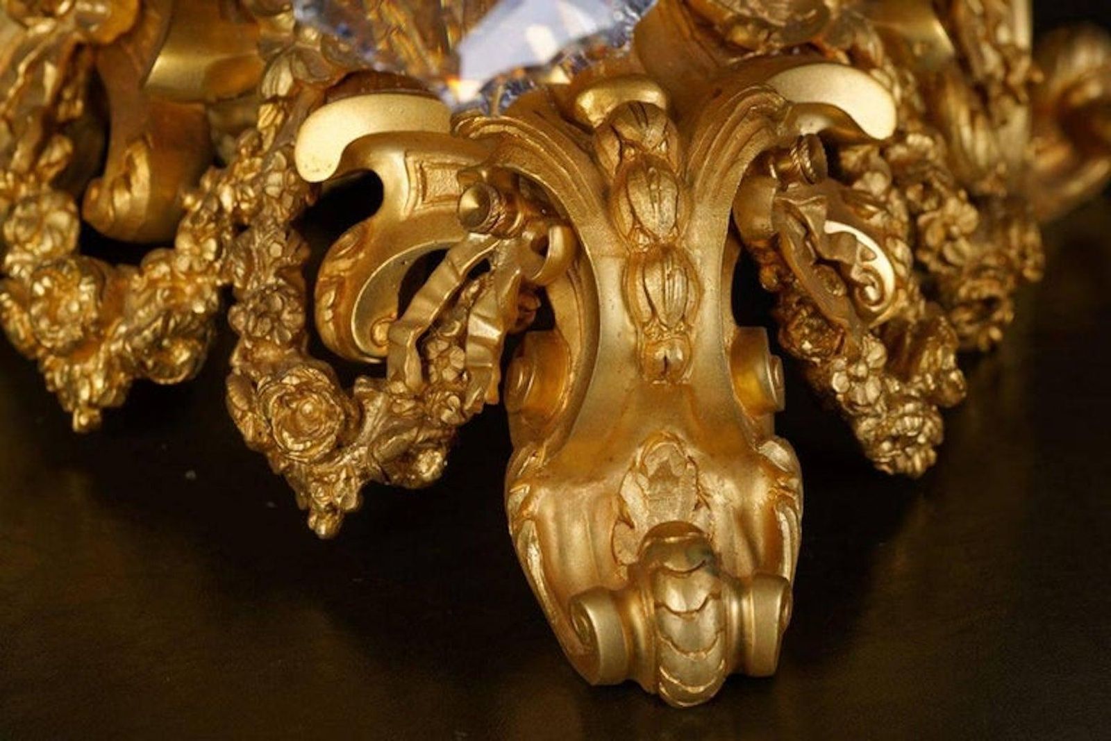 20th Century Louis XV Style Girandole Table Lamp photo 3006.0