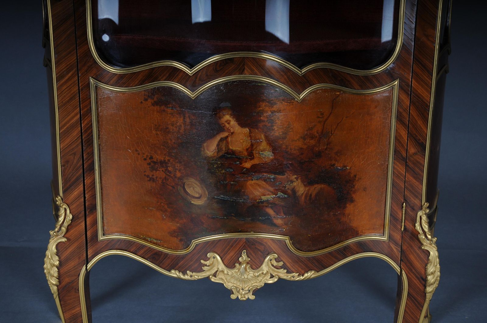 photo furniture Antique Louis XV Display Cabinet Napoleon III, Paris, Around 1880