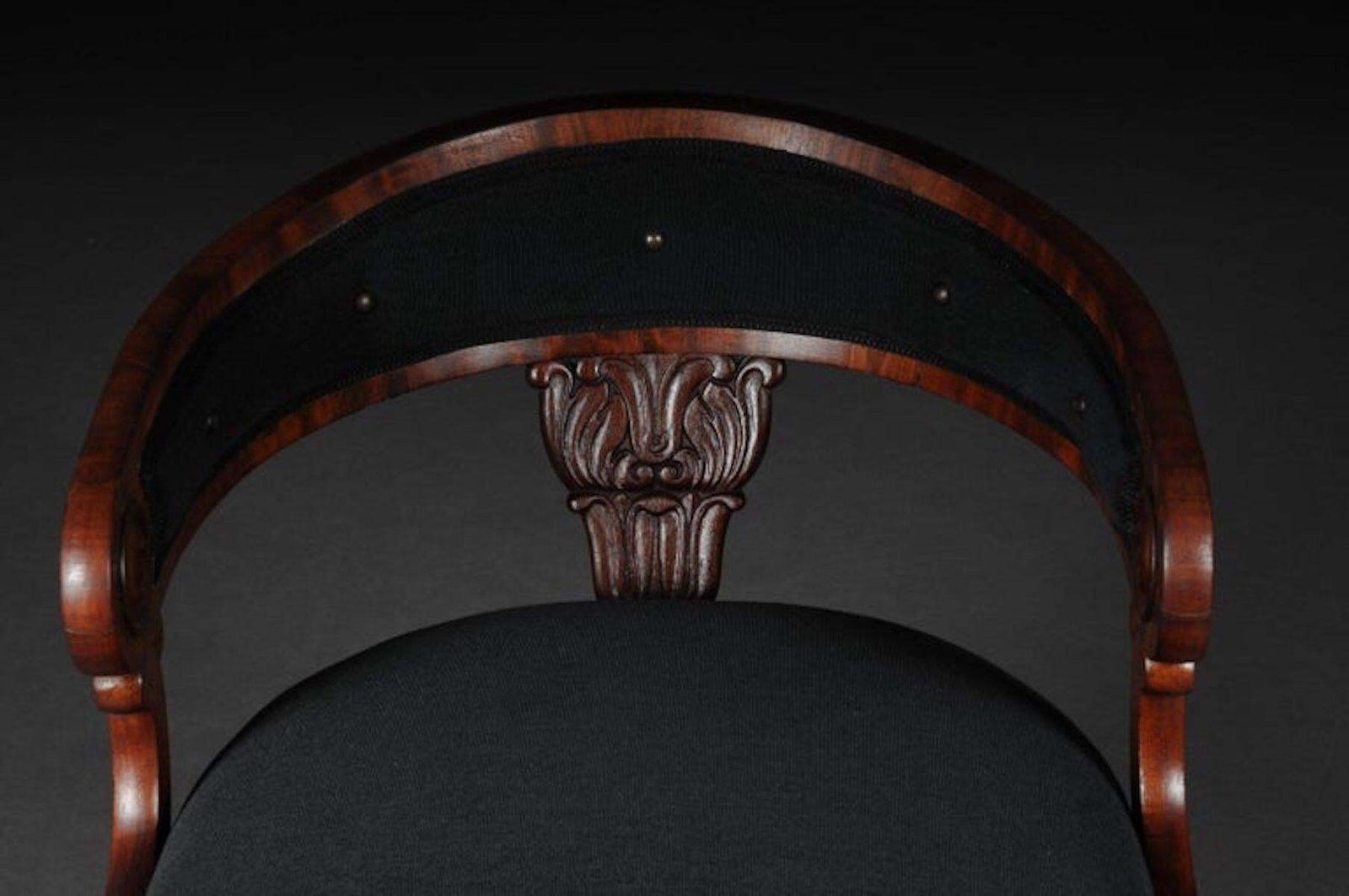 Antique Empire / Biedermeier Armchair, Circa 1810, Mahogany photo Furniture