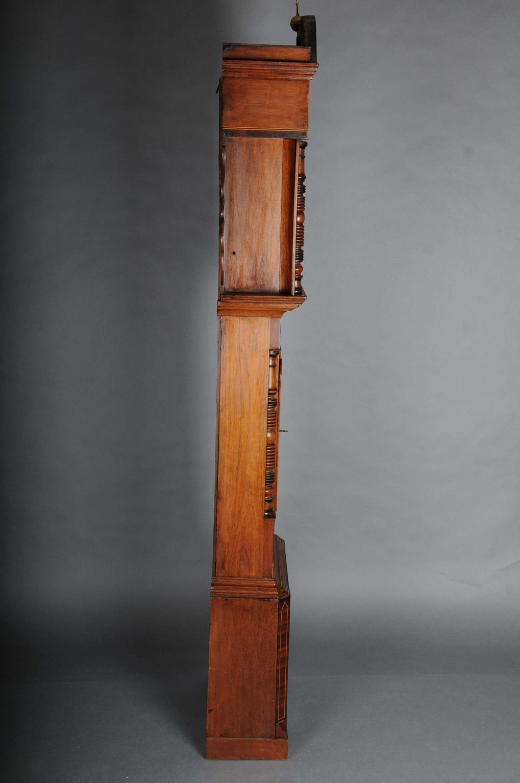 Home Decor Unique Antique English Grandfather Clock, Mahogany, 18th Century photo