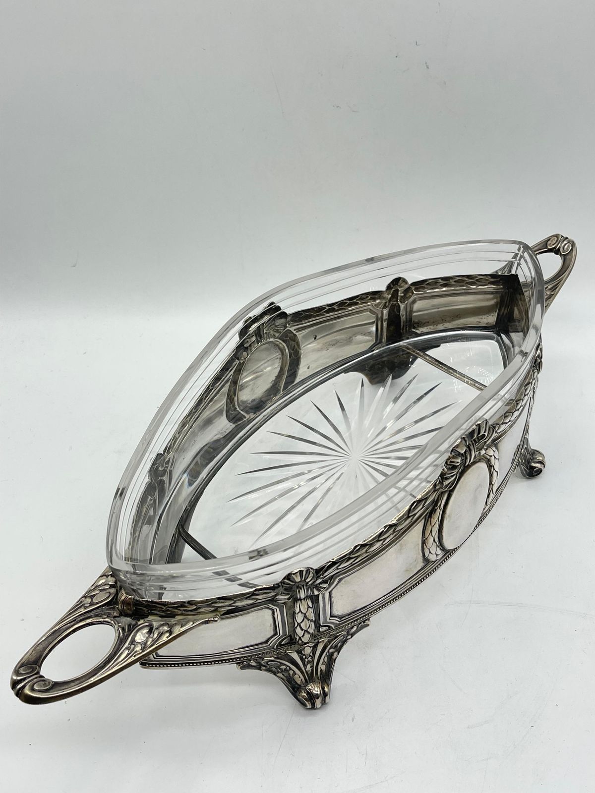 Exclusive Jardiniere Neoclassicism Germany Planter Glass Insert Plant Pot photo buy