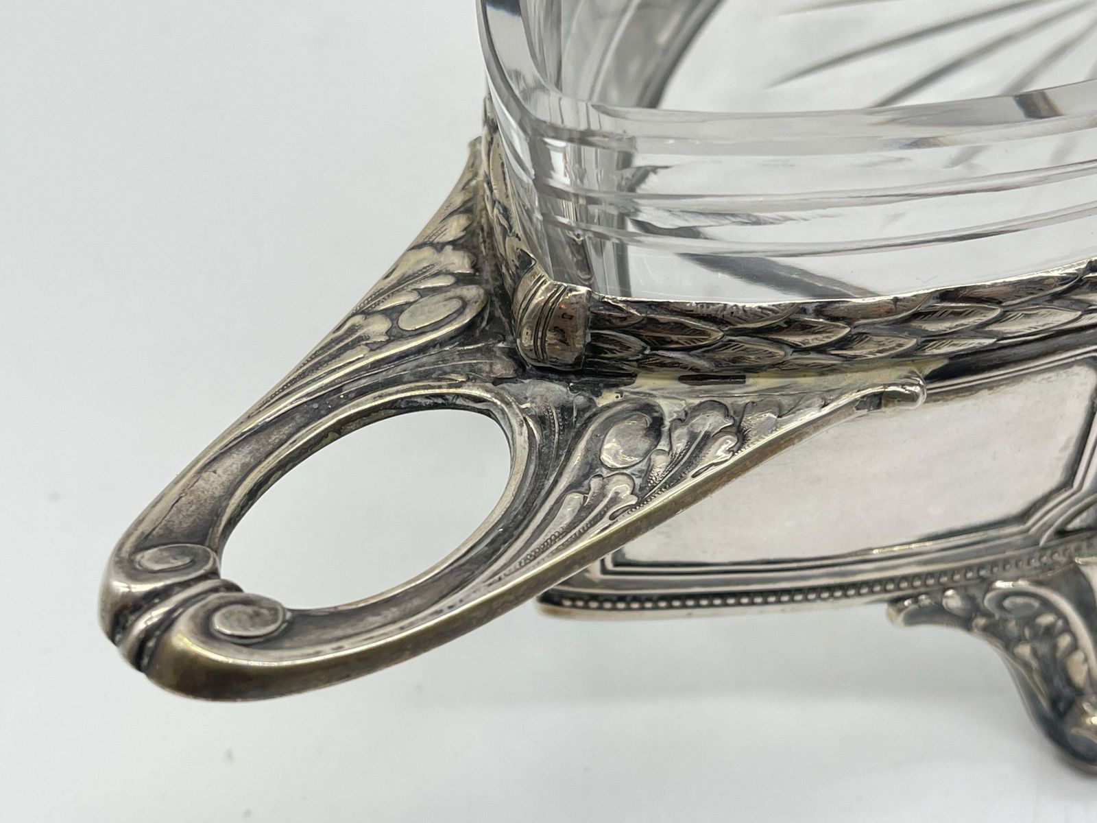 photo furniture Exclusive Jardiniere Neoclassicism Germany Planter Glass Insert Plant Pot