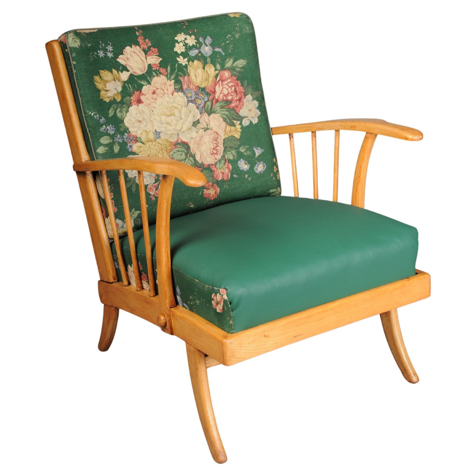 Impressive 1950s Armchair/Club Chair/Lounge Chair Paolo Buffa, Maple.