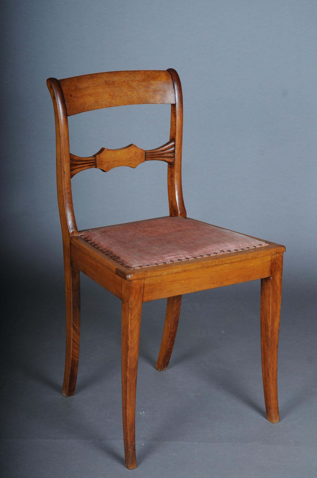 photo vinterior Pair (2) Antique Biedermeier Chairs Circa 1840, Birch