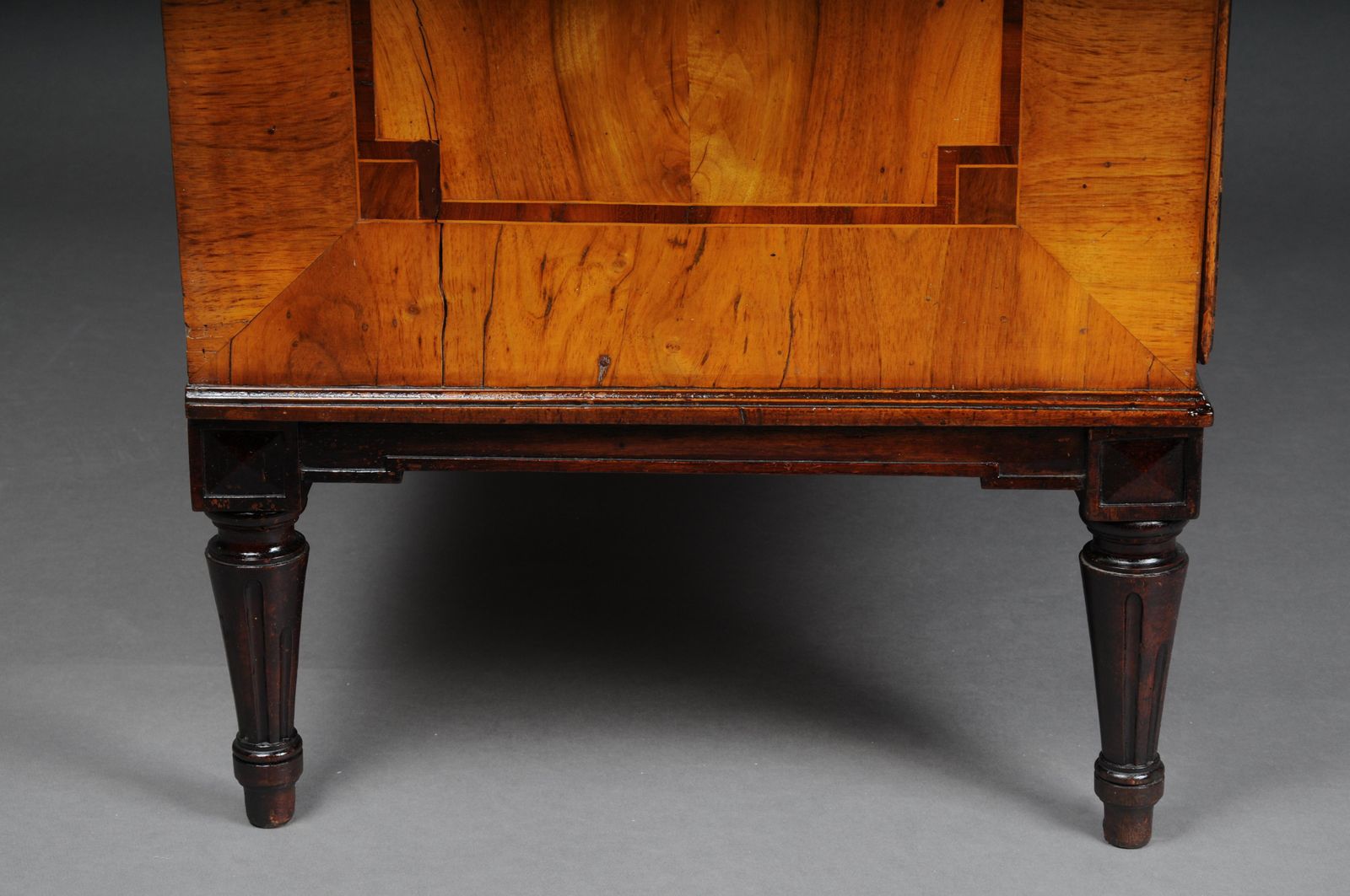 Courtly Classical Chest Of Drawers, South German Around 1780 photo vintage
