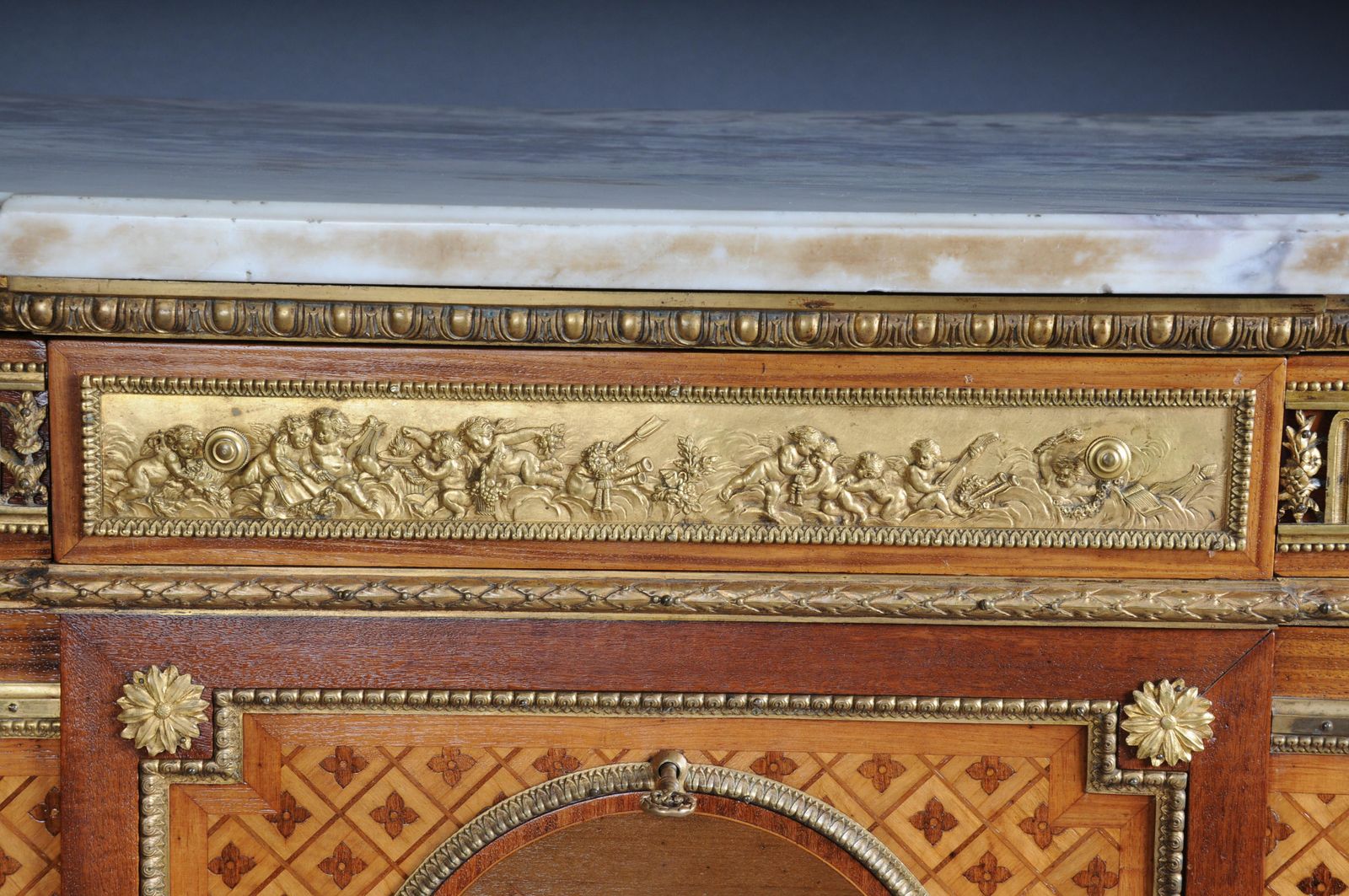 Royal Dresser After J. H. Riesener, Paris From 1880, Gilded Bronze, Napoleon III photo 29600.0