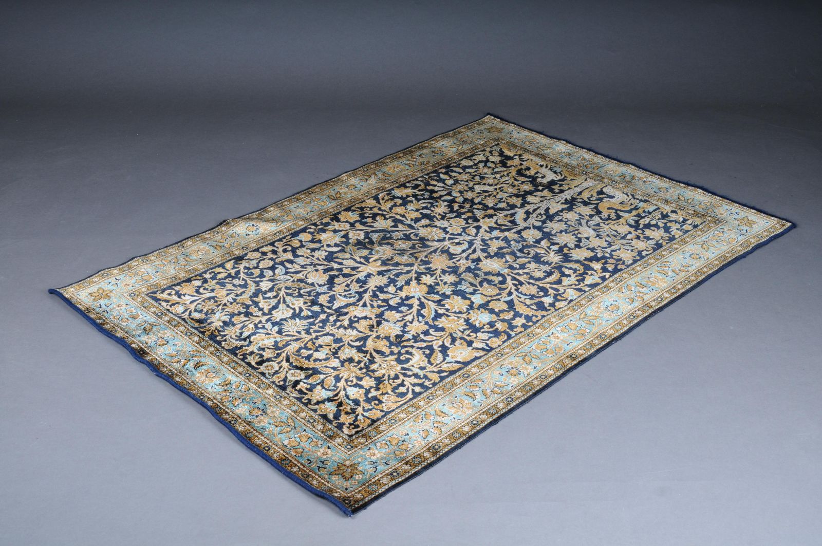 photo buy Oriental Carpet/Bridge Silk Paradise Garden 20th Century