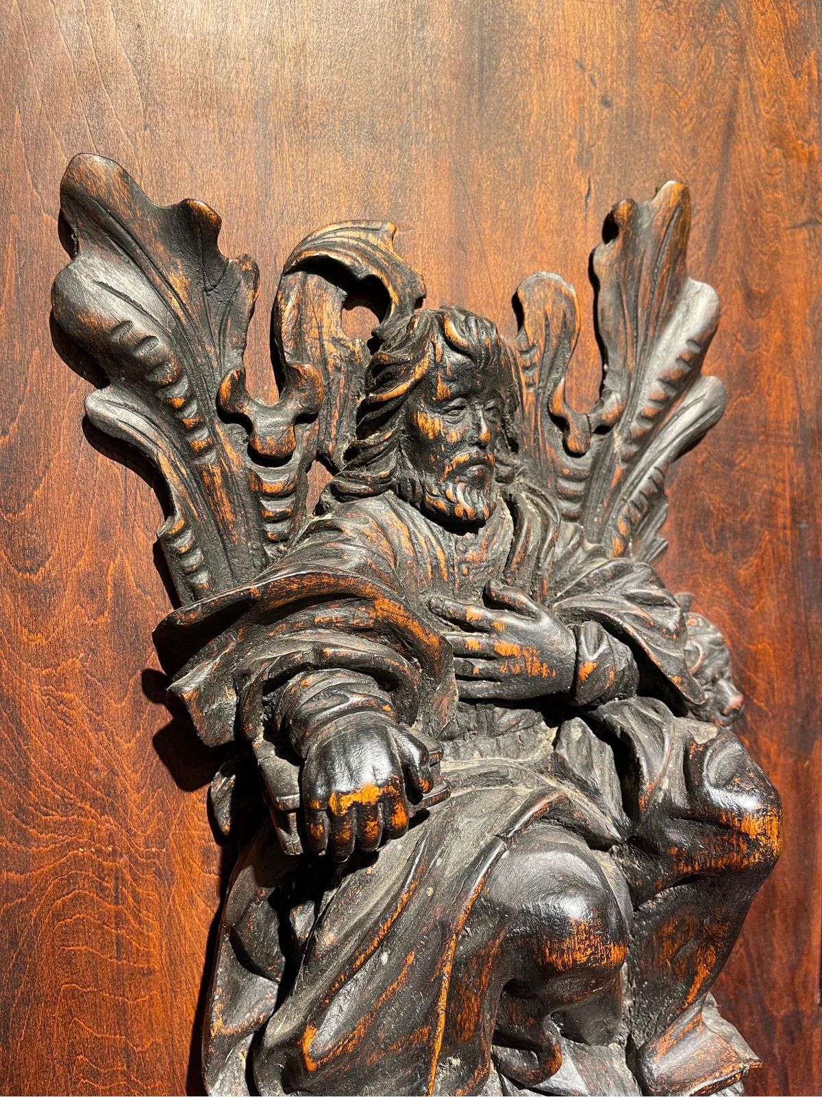Monumental Baroque Cabinet, Oak, Around 1720, North German photo for sale