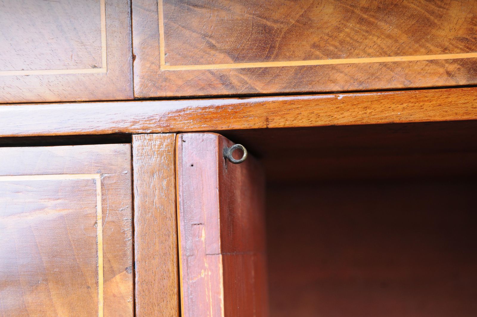 photo vinterior Antique English Victorian Mahogany Desk Circa 1880