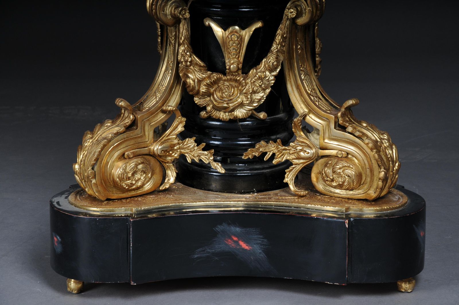 Imperial Center Table, Frame And Top Mount In Porcelain With Sevres Style Bronze photo vintage