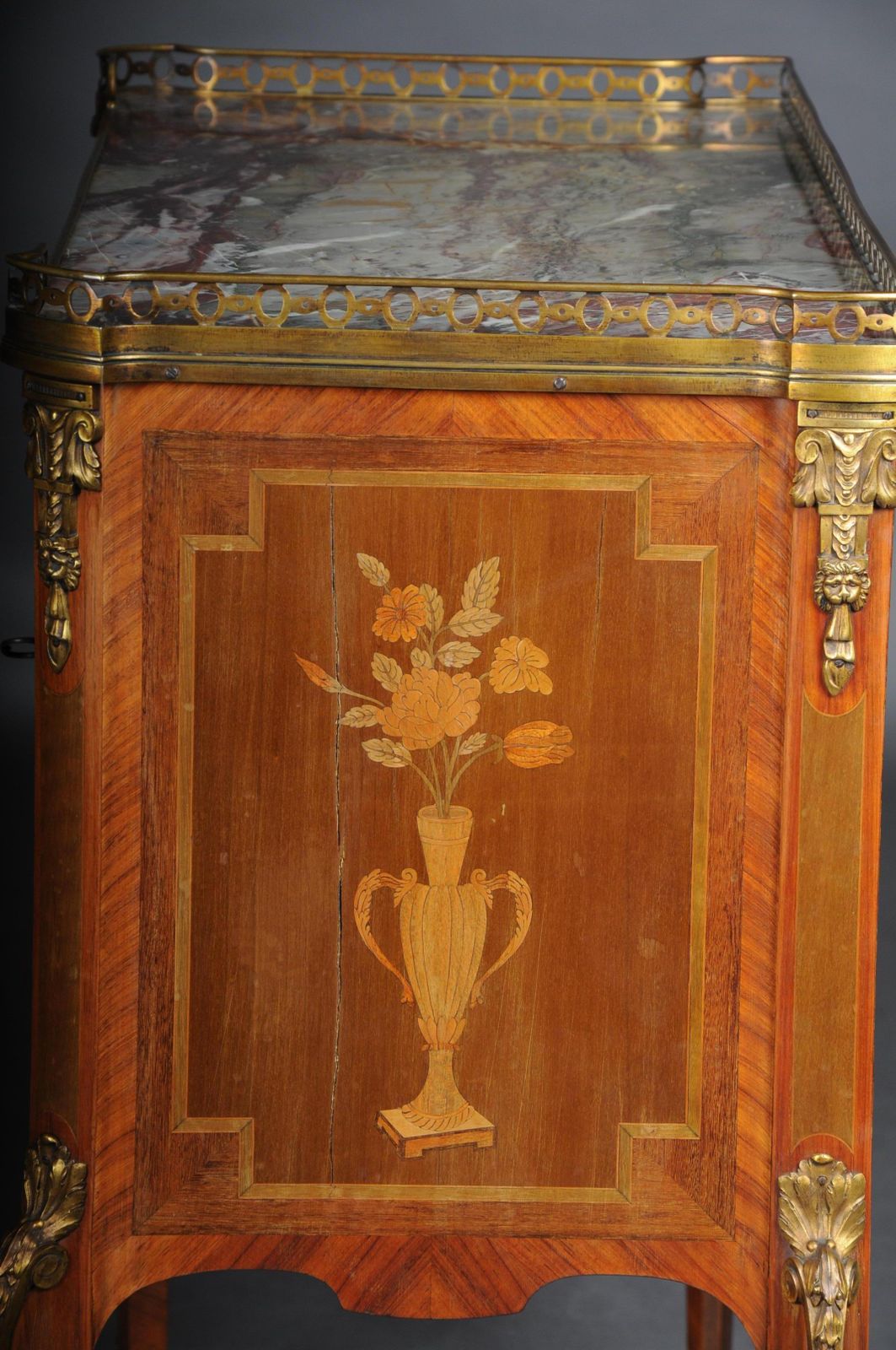 19th Century French Marquetry Dresser Transition, Napoleon III, Circa 1870 photo vinterior
