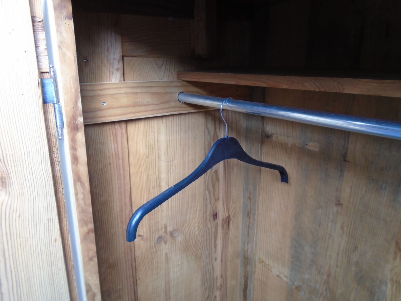 Great Georgian Panelled Pine Knockdown Wardrobe To Wax/Paint photo 1495.0