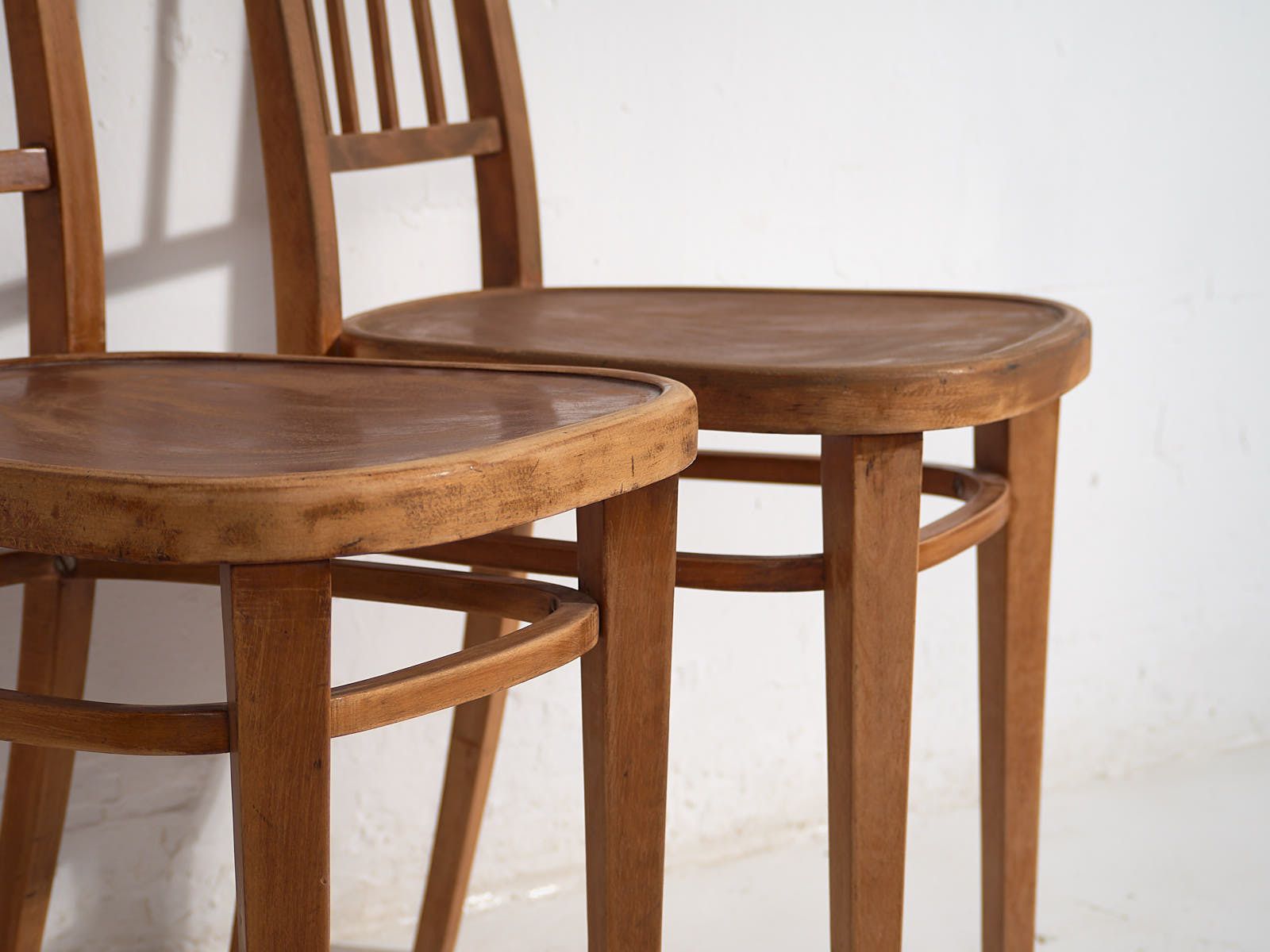 Antique Thonet Chairs (C.1920). Set Of Two Pieces #2 photo 669.0