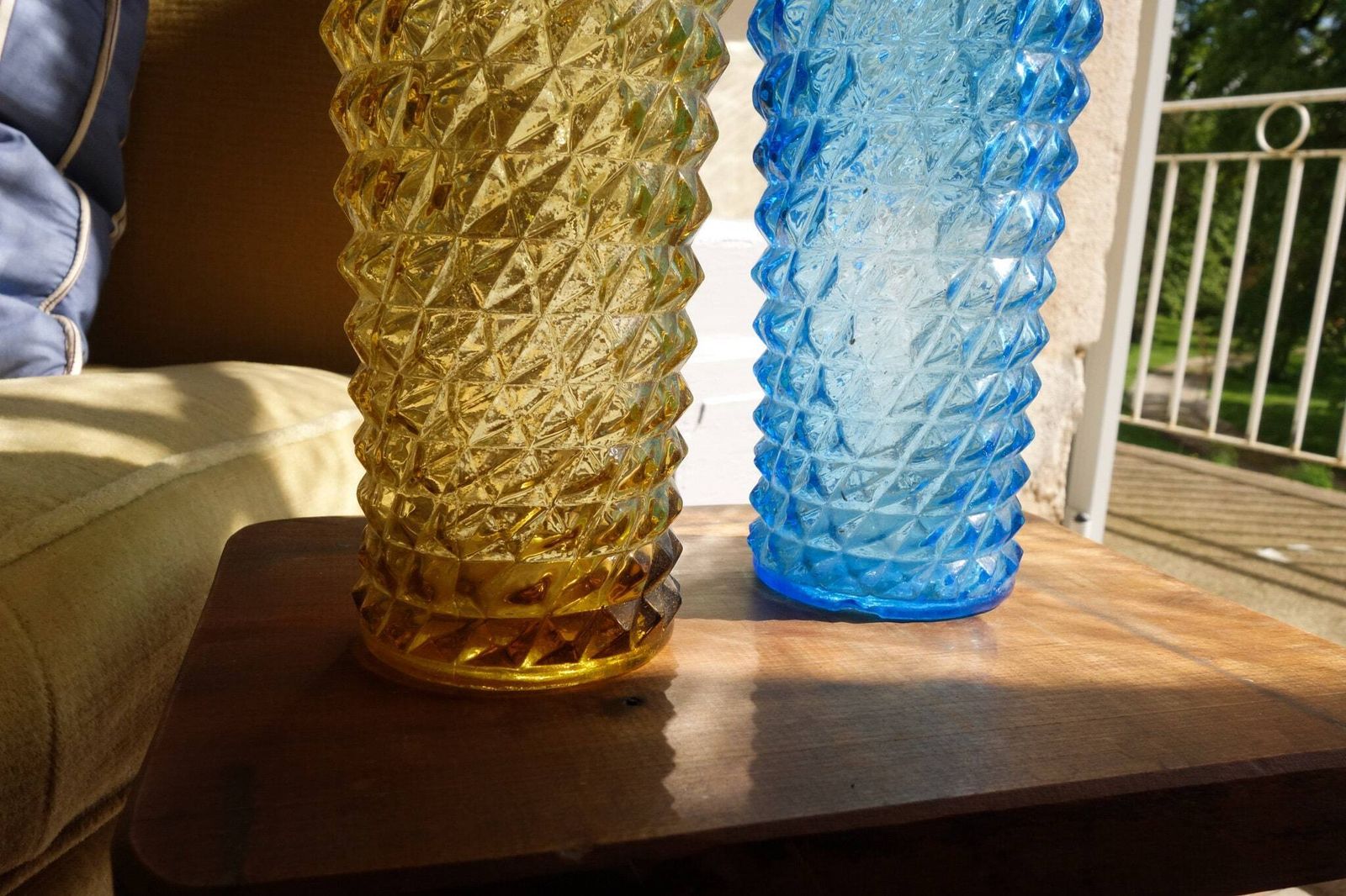 Carafe en verre Art Déco Empoli photo Décoration
