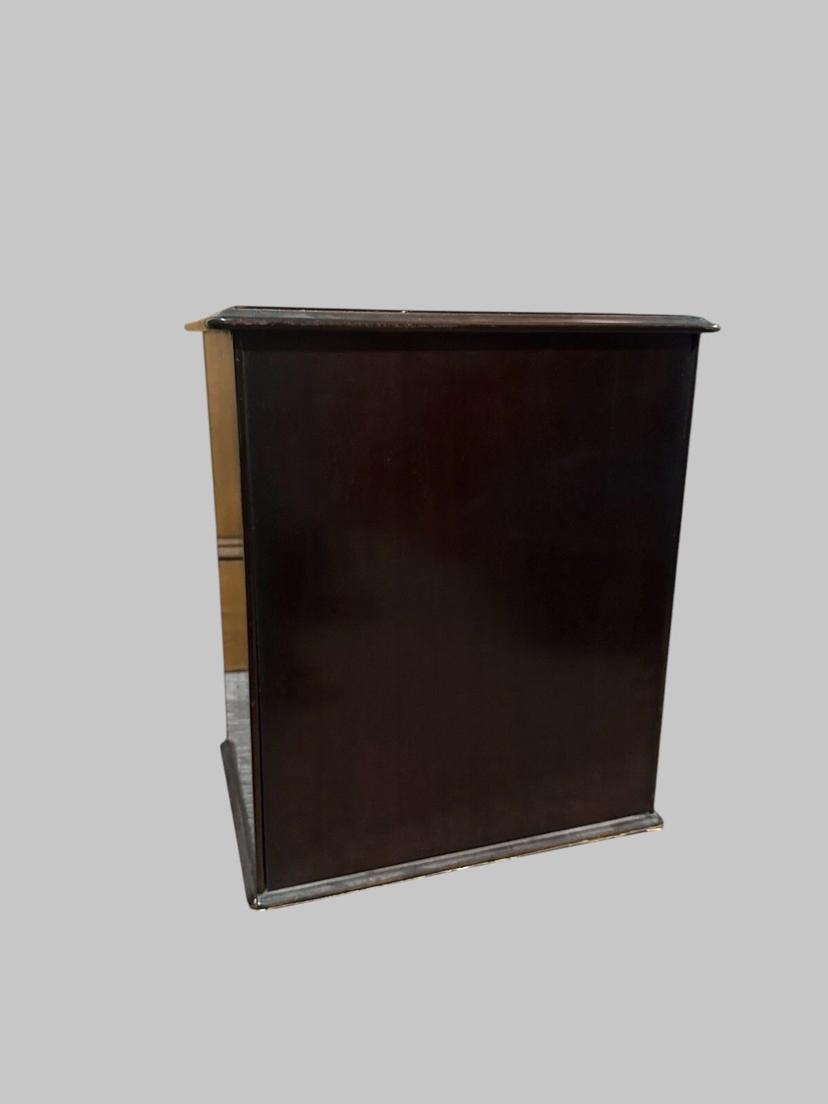 Antique Victorian Wooden Glass Fronted Shelved Medical/Bathroom Cabinet photo Furniture