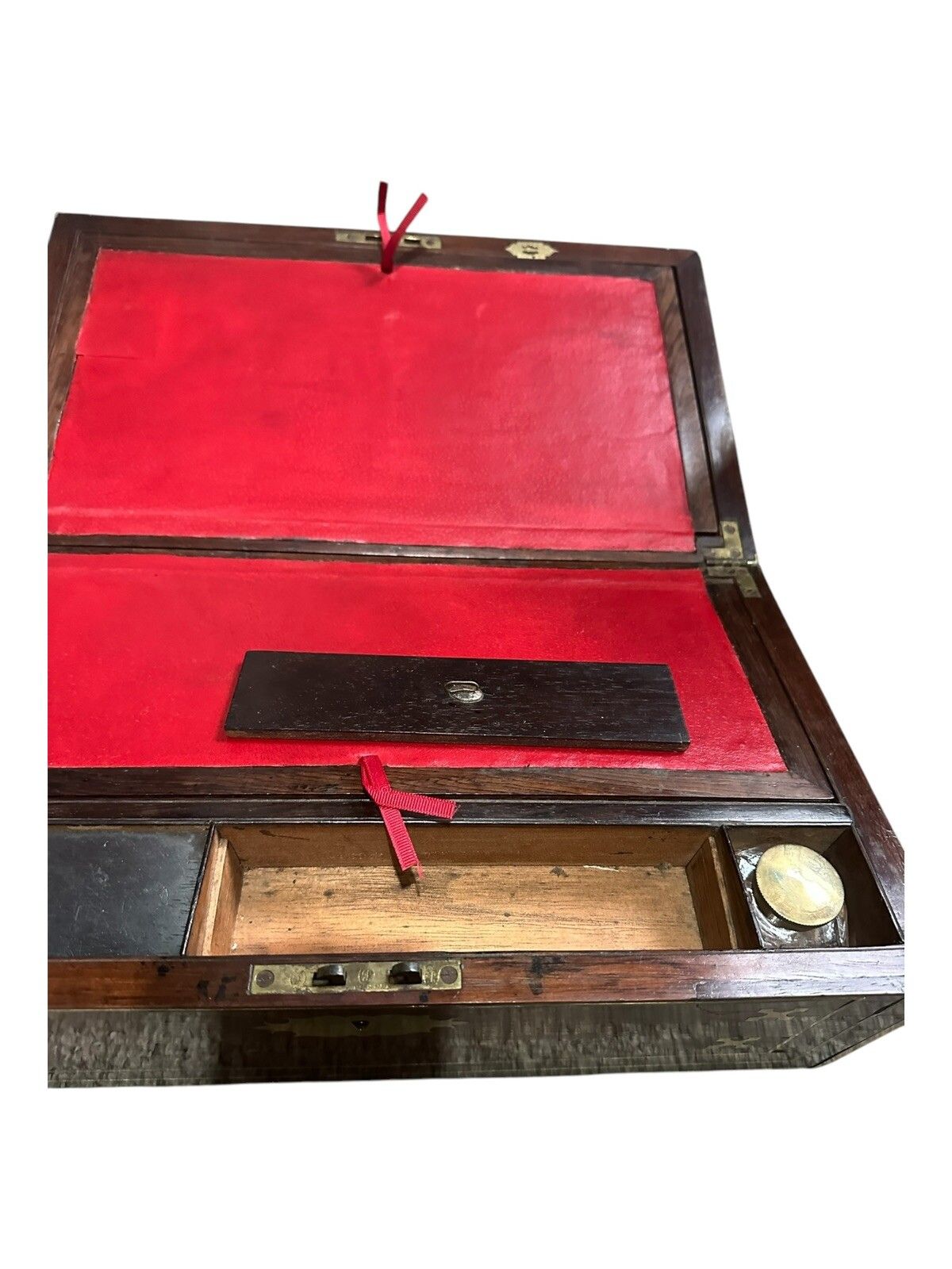 photo furniture Superb Large Regency Writing Slope Box Campaign 1830