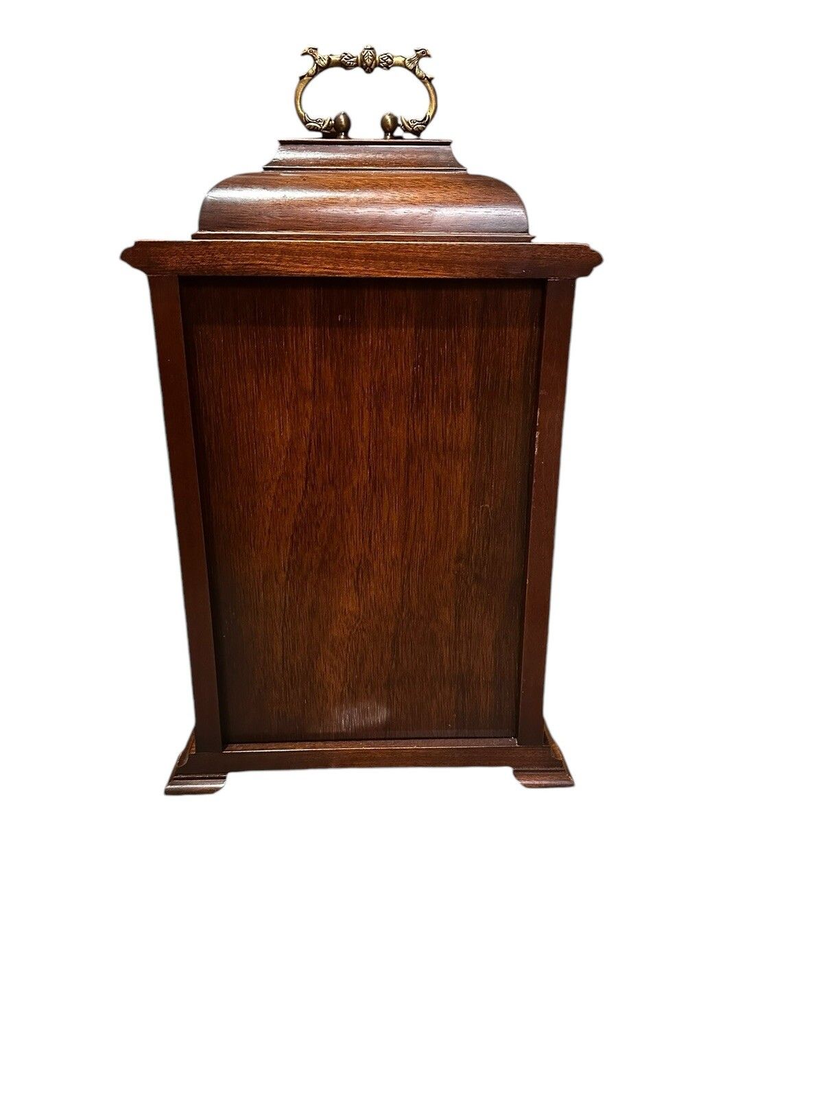 Mid Century Tempus Fugit Table Bracket Clock, Movement Fhs Franz Hermle & Söhne photo 195.0