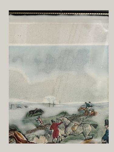 Antique English Hunt Aquatints Prints H Alken F C Lewis Collection. photo buy