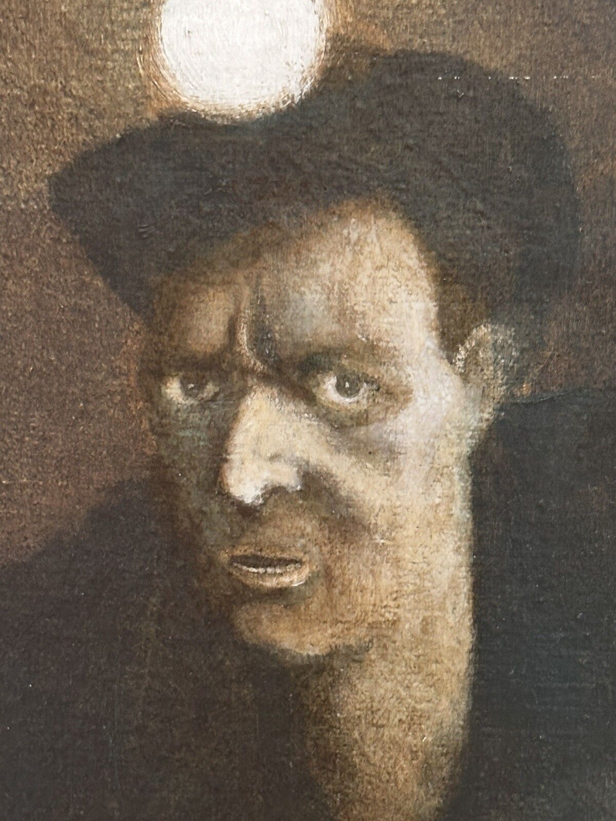 C1960’s Original Oil Painting Coal Miner Interest “ Waiting To Go Below” photo 150.0
