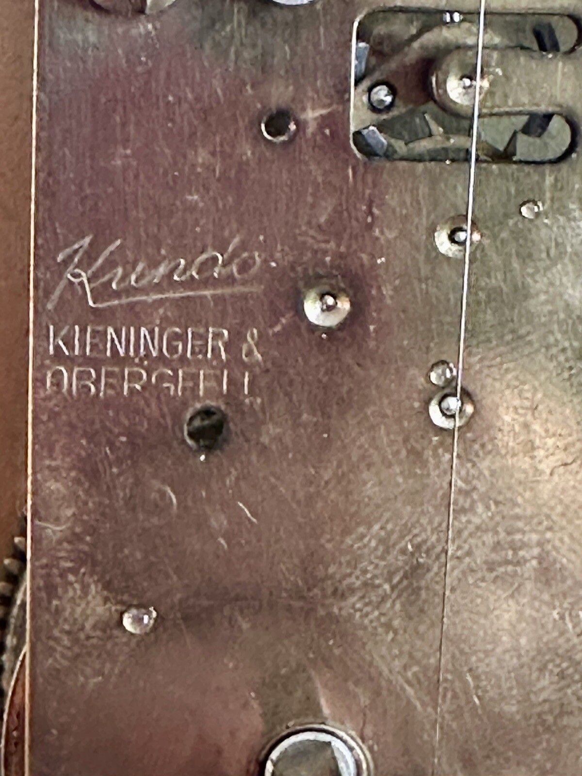 C1950’s Kieninger And Obergfell Kundo Glass Dome 400 Day Anniversary Clock. photo vinterior