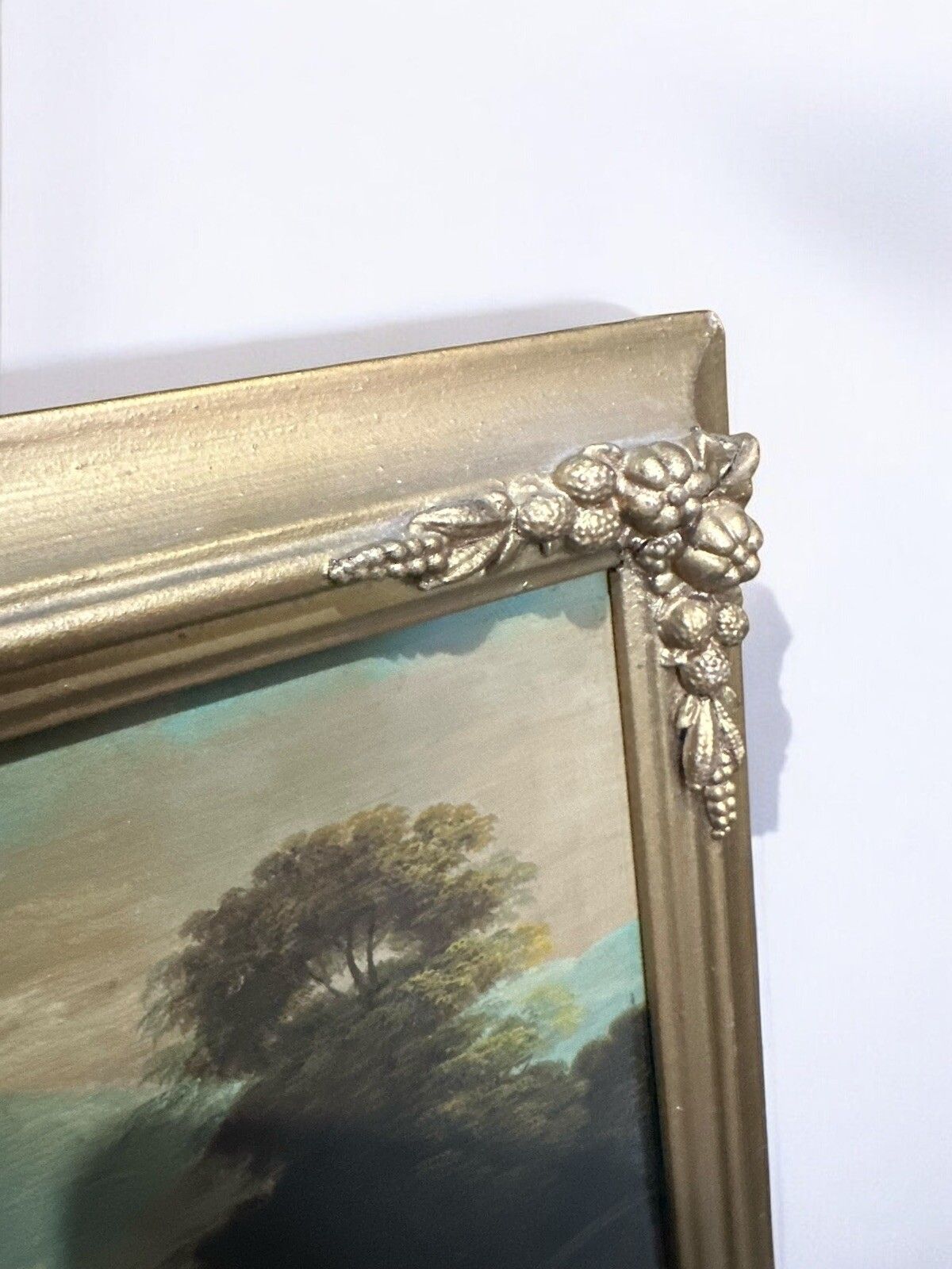 Antique Pair Of Prints Landscape Scenes 32cm By 28cm photo 65.0