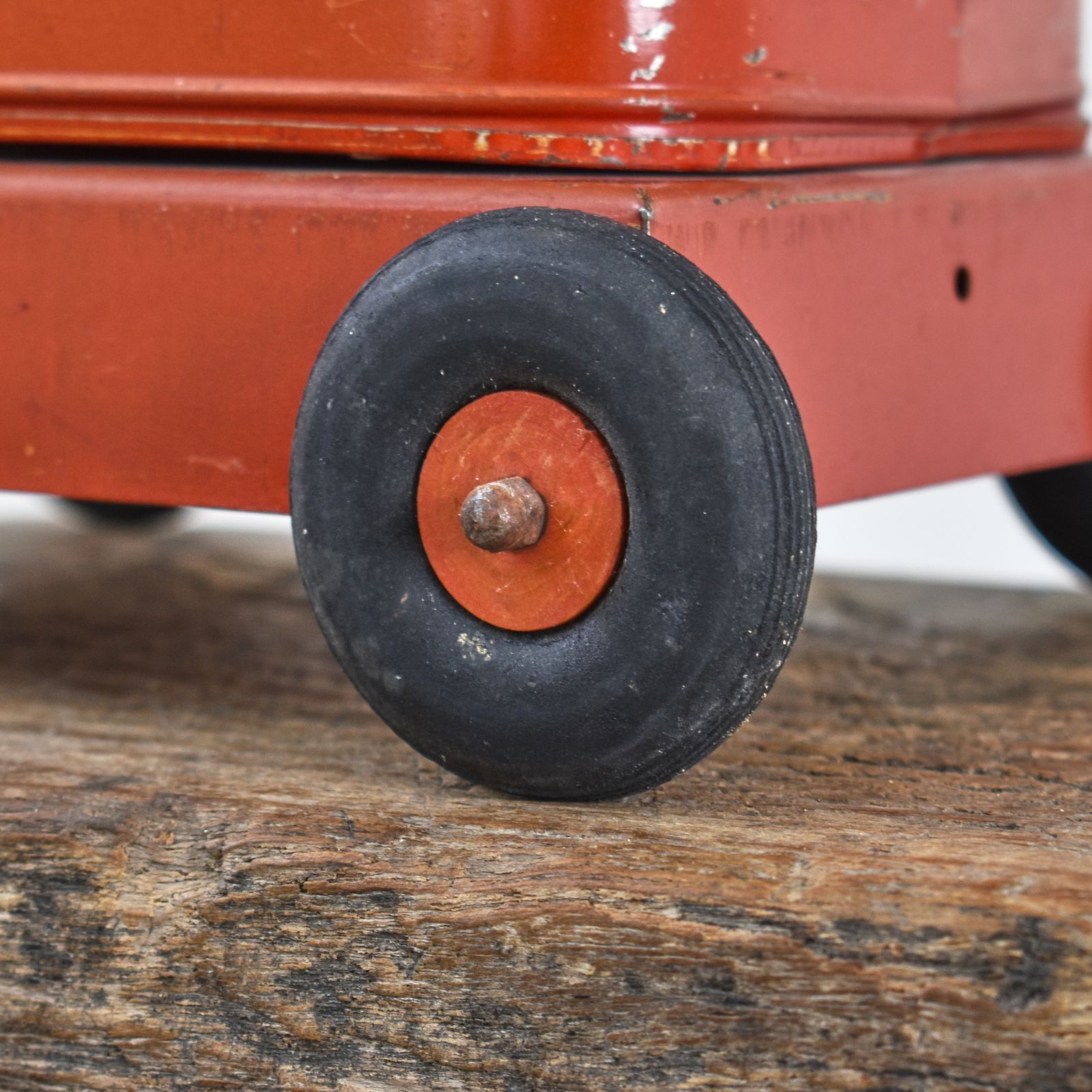 Rare Vintage Metal Toy Crane By Joustra photo vinterior