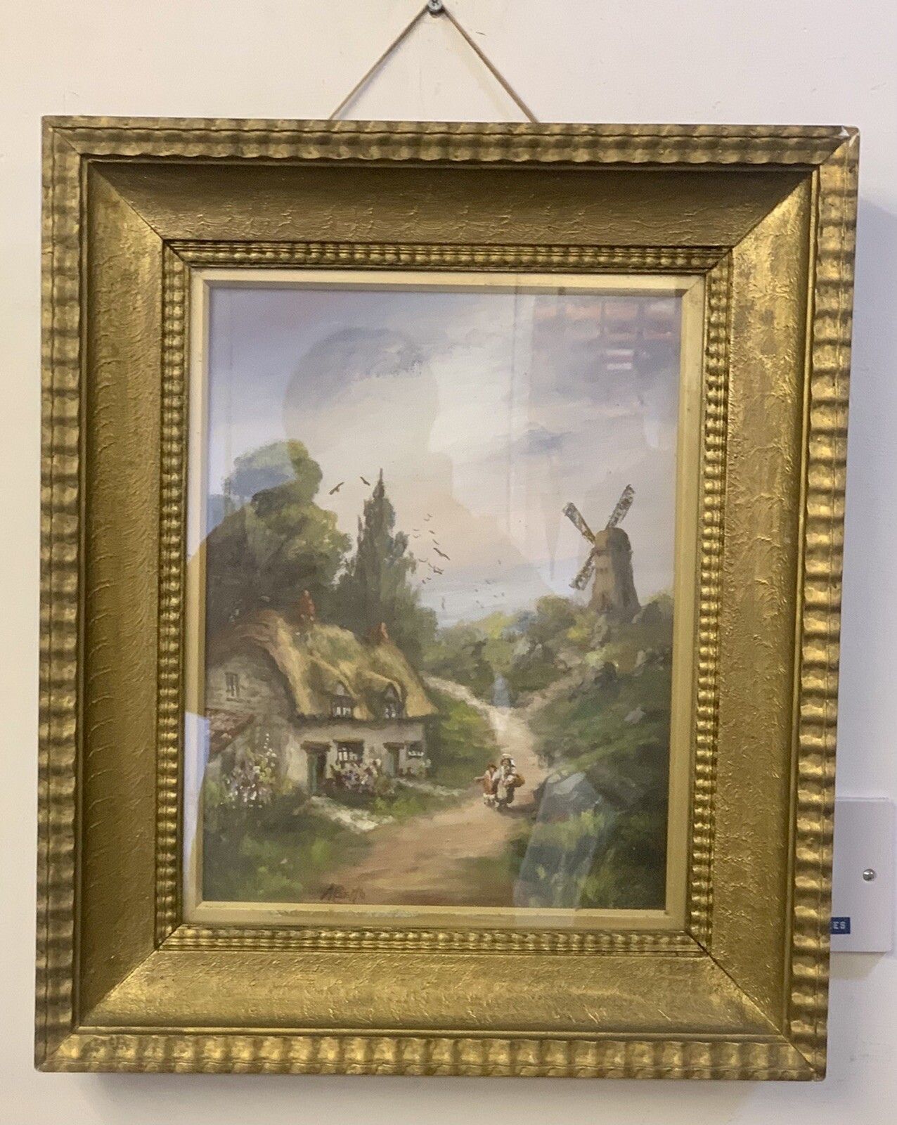 Antique 19th Century Dutch Oil Painting Signed By Artist Stunning photo vinterior