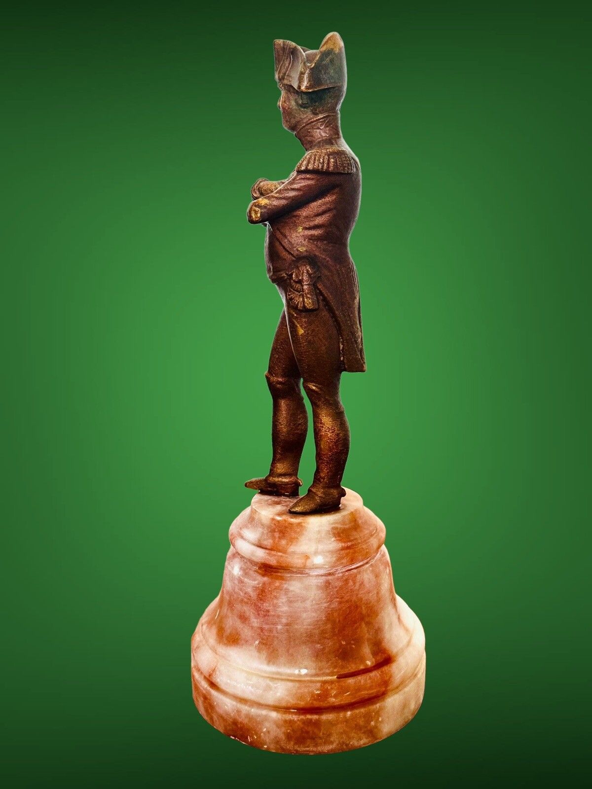 Antique Napoleon Bonaparte Figure Sculpture 19th Century photo Art