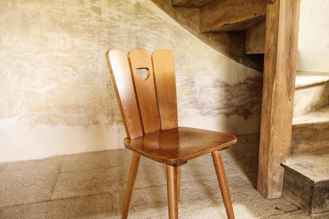 Scandinavian Style Midcentury Chairs Set Of 4 photo Furniture