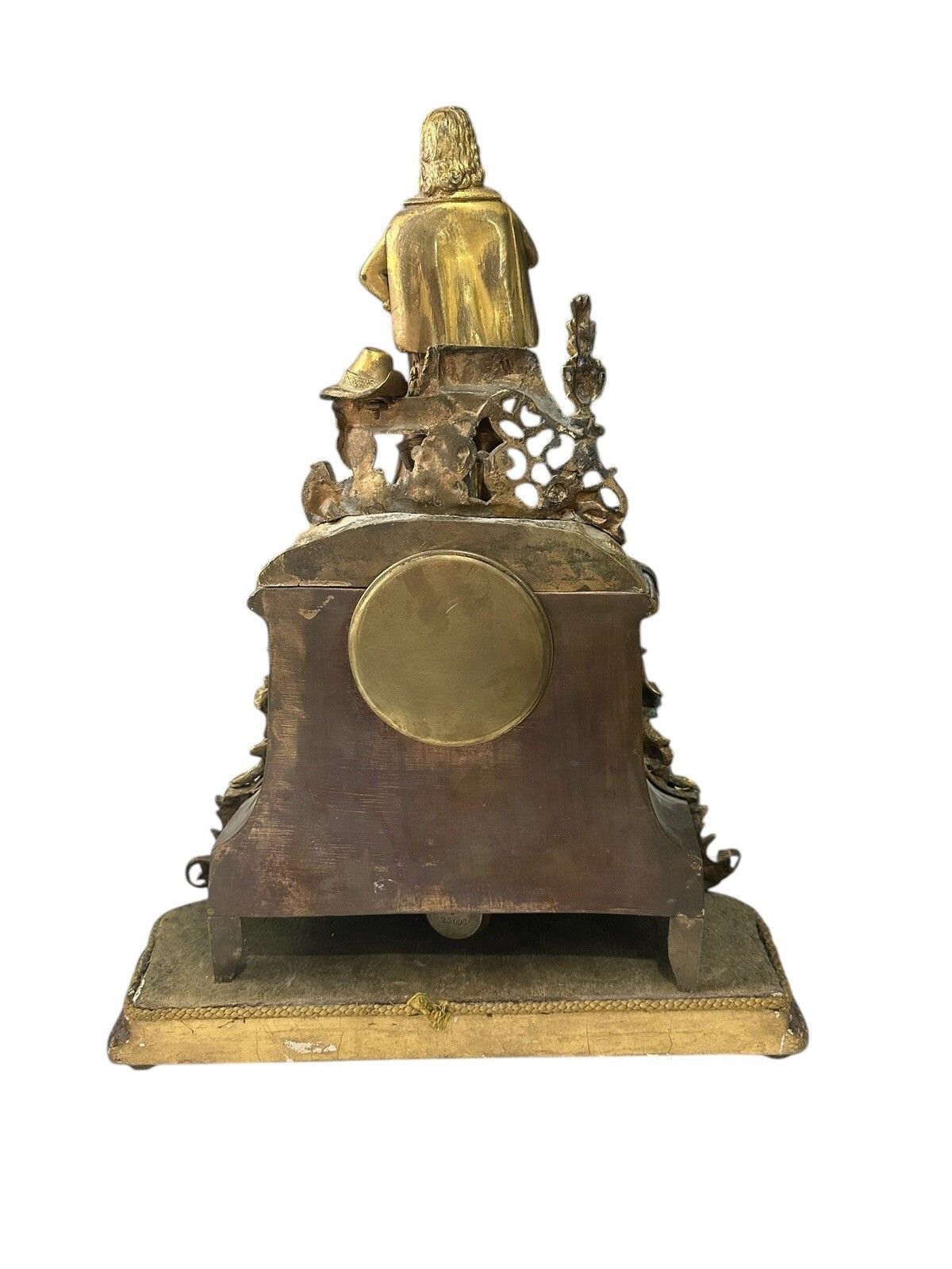 photo for sale A 19th Century Gilt Cased Mantel Clock By Leroy & Fils Paris