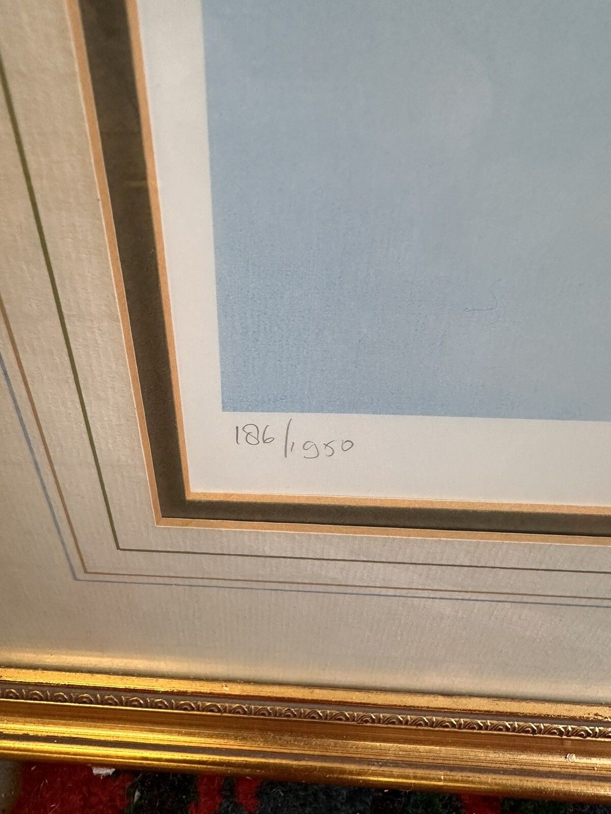Limited Edition Signed Lithograph Framed Glazed By Willem Haenraets 76cm By 78cm photo 75.0