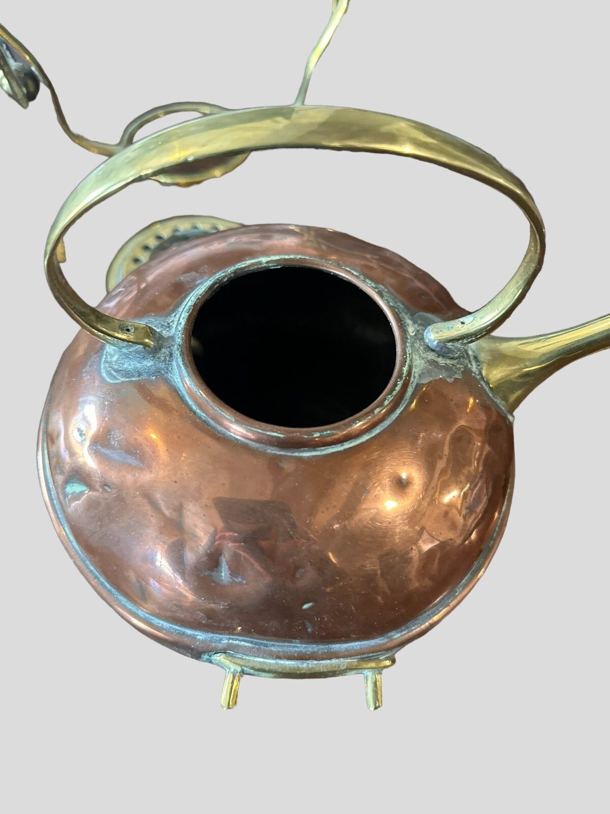 Antique Brass Spirit Kettle On Stand And With Burner.By W.Soutter &Son C1900s. photo buy