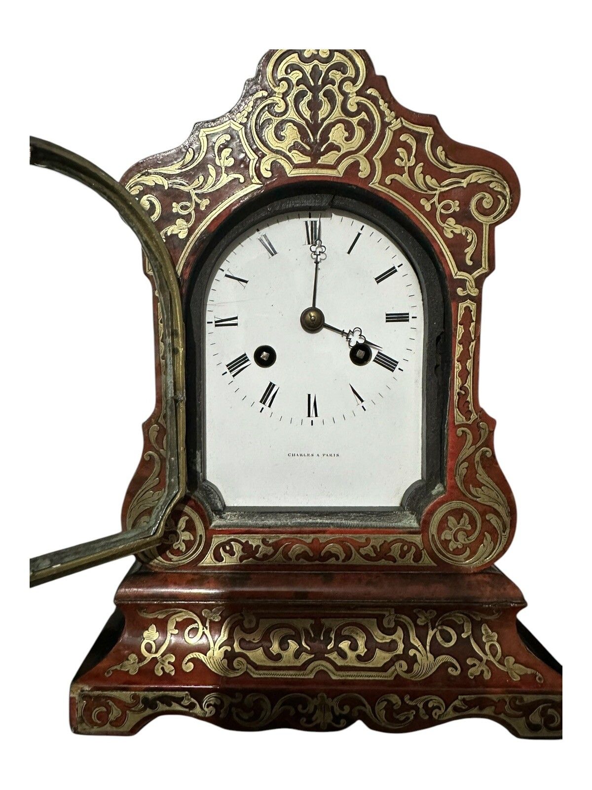 Outstanding Boulle Mantel Clock By Leroy Of Paris, Mid 19th Century photo 850.0