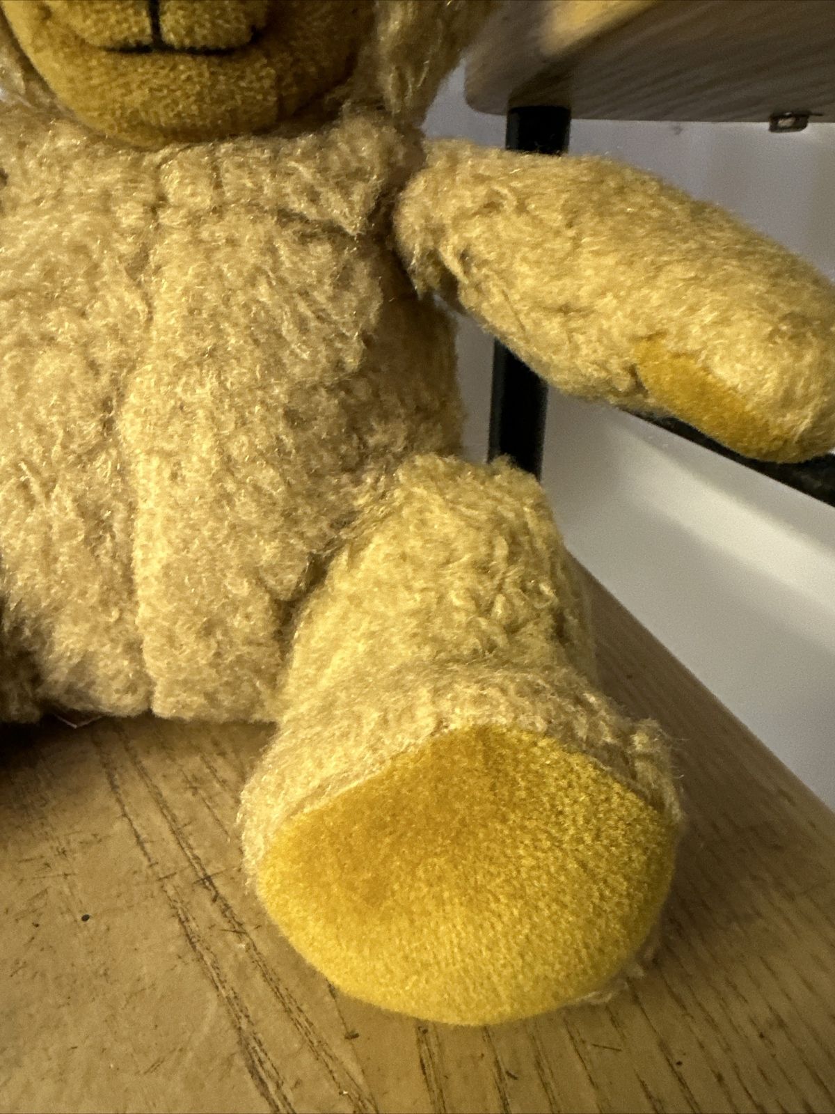 Beautiful Vintage Teddy Bear Plush By ‘A Golden Bear’  Made In England photo 55.0