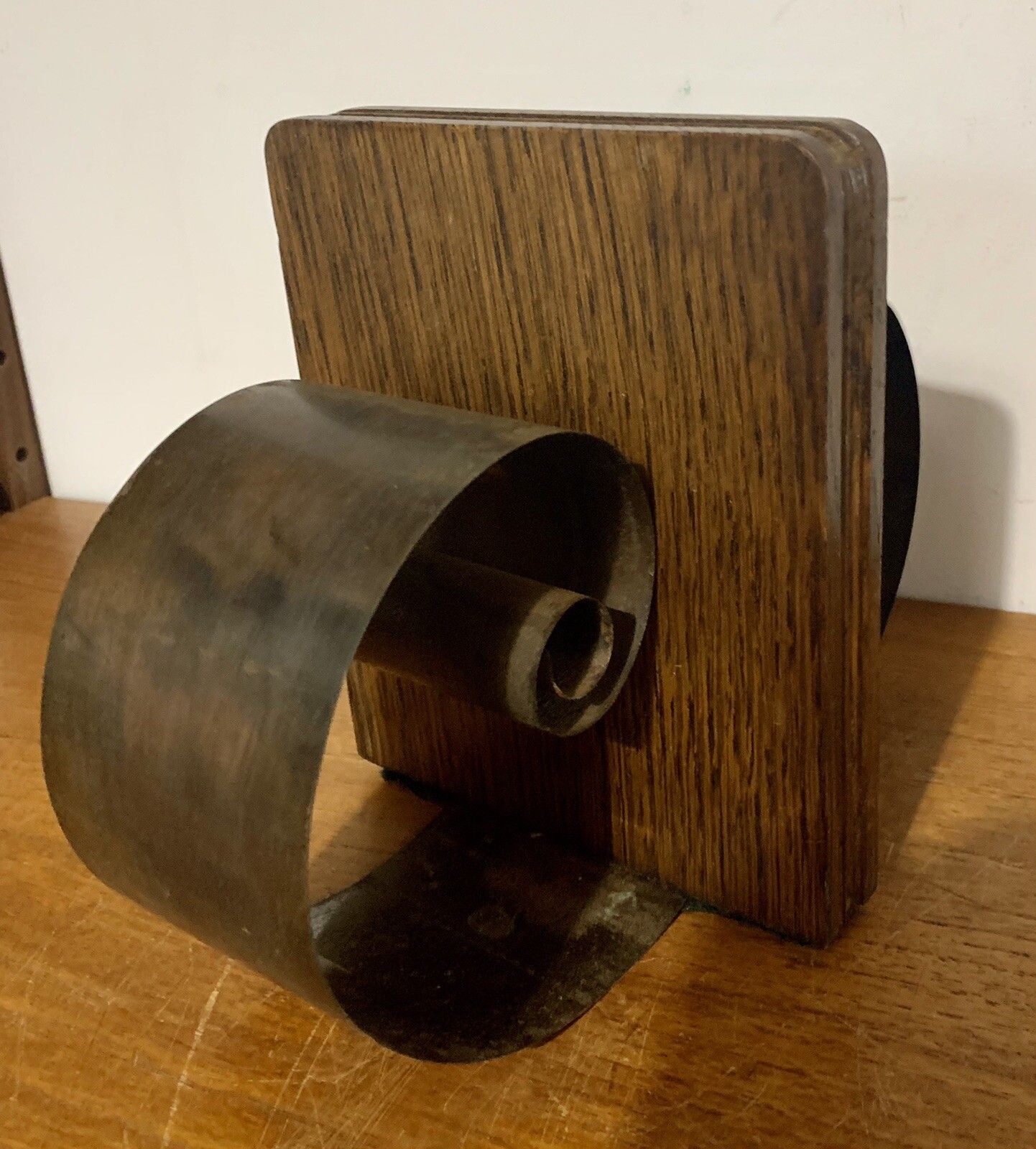 Superb Revere Company Art Deco Bookend Designed By Fred D. Farr photo vinterior