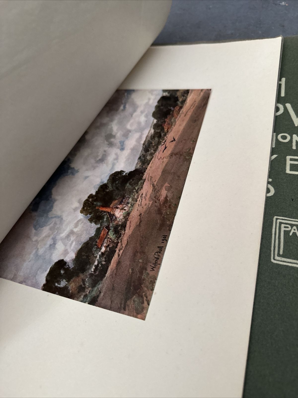 English Water Colour Reproductions Of Drawings By Eminent Painters 8 Vol photo 95.0