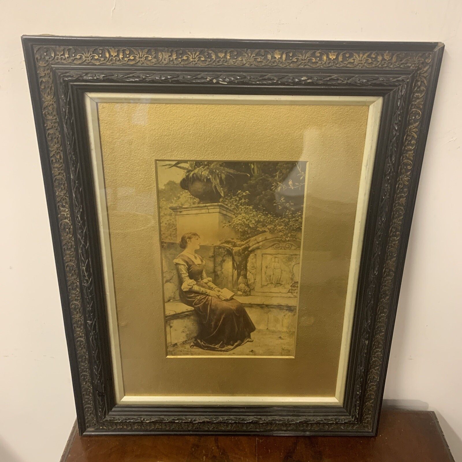 Antique 19th Century Wilhelm Menzler Lithograph
