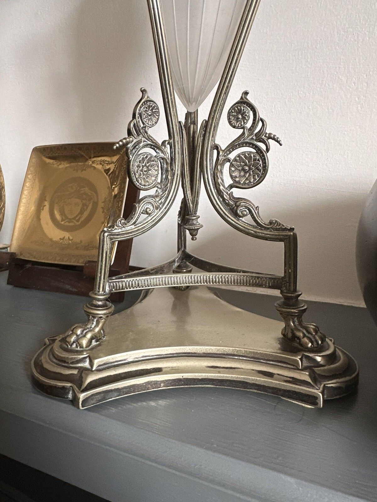 Henry Wilkinson & Co. Of Sheffield, Circa 1850 1870. Secessionist Epergne photo vinterior