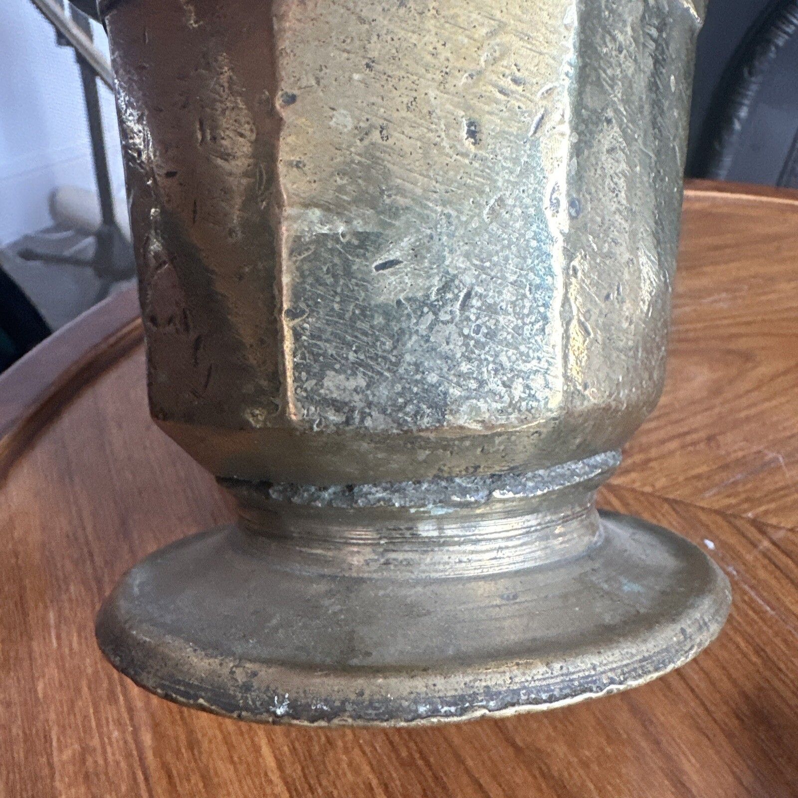 Antique Large Chemist's Mortar & Pestle, English, Bronze, Apothecary, Georgian, photo vinterior