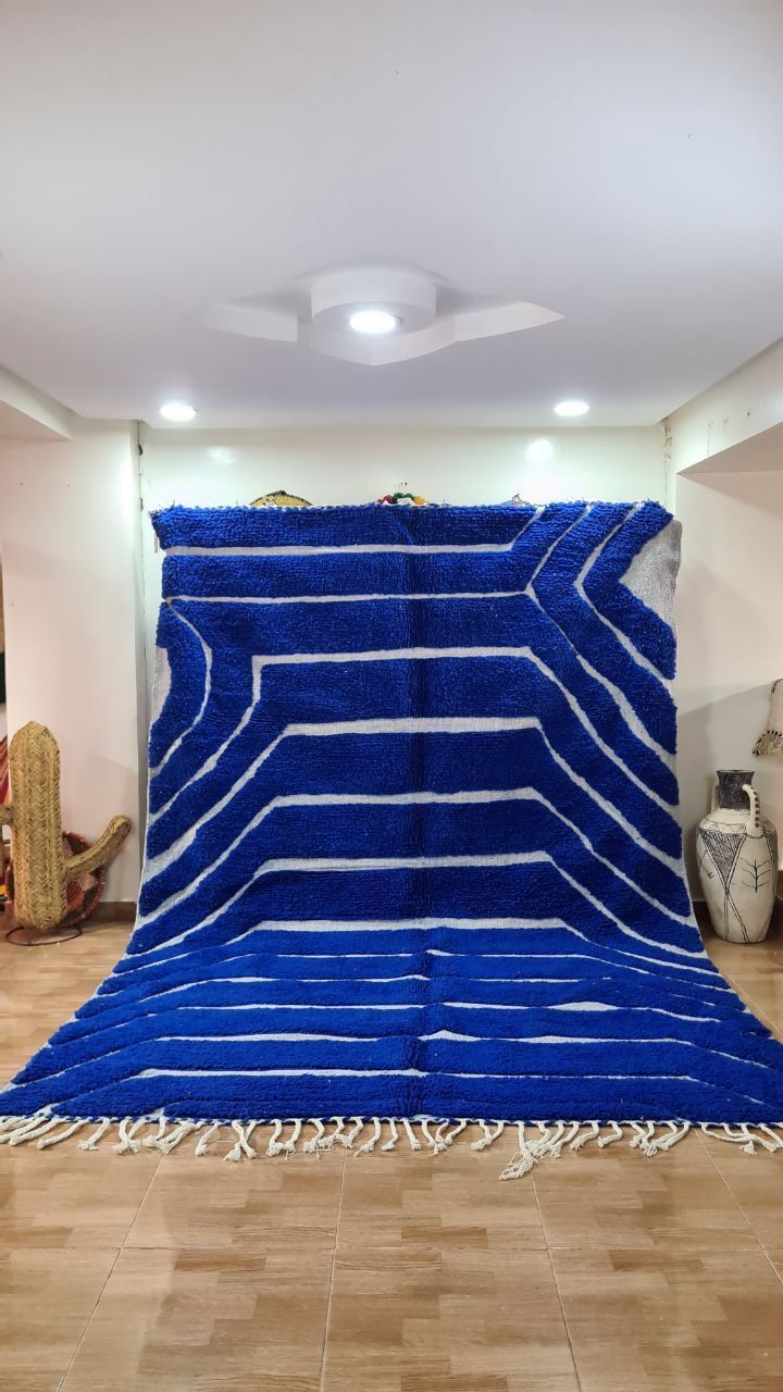 Authentic Handmade Beni Ourain Rug – Luxurious Berber Elegance 300x200 Cm photo furniture